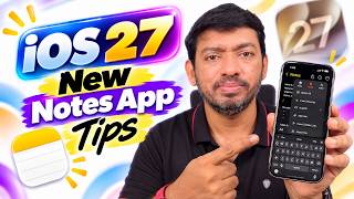 iOS 27 Notes App Tips: Use Divider Line & Headings