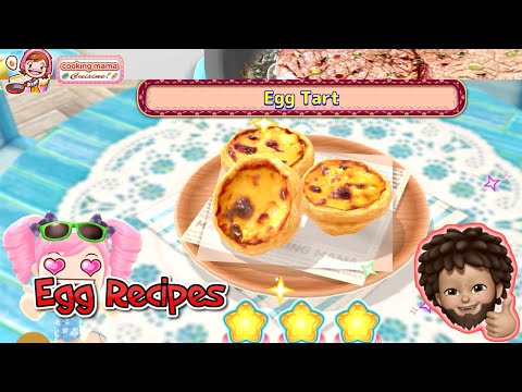 Cooking Mama: Cuisine! - Egg Recipes | Egg Tart
