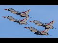 USAF Thunderbirds at Nellis AFB