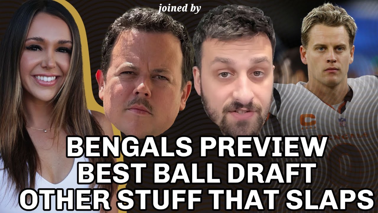 Cincinnati Bengals 2025 Preview w/ Michael Turner + LIVE Best Ball Draft w/ Green Means Go!