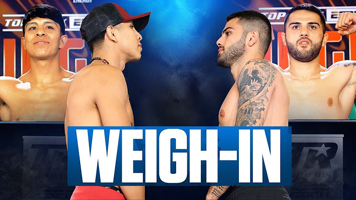 Jaime Munguia Vs Erik Bazinyan | WEIGH-IN HIGHLIGHTS