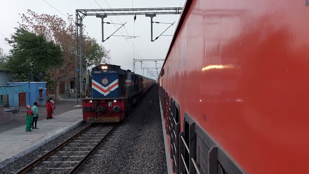 Botad to Mahuva full Journey train, Botad, Dhola Jn, Mahuva # Surat Mahuva Express