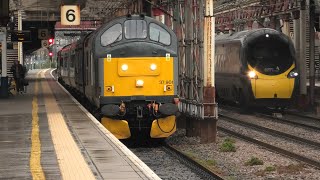 One wet day with some fantastic variety at Crewe and Stafford including a 175 unit drag video in 4K