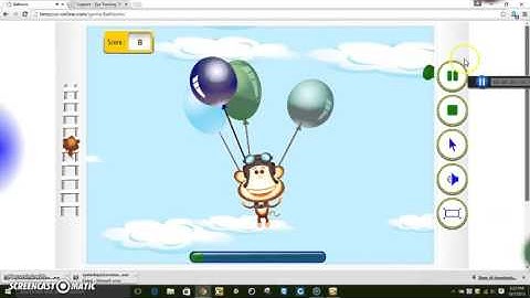 EyeTech TM5 mini eye gaze playing Timocco Online