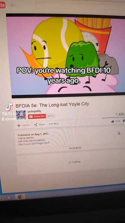 POV: You Watched BFDI in 2014 #bfdi