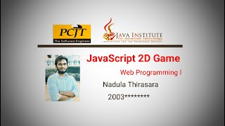 JavaScript 2D Game Development
