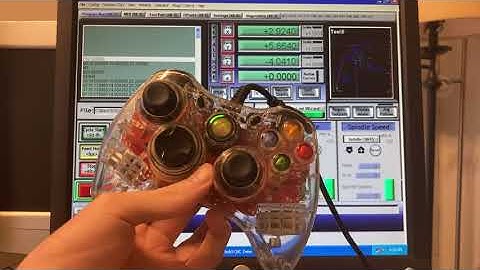 How to use a third-party/aftermarket Xbox 360 controller with Mach3 CNC control