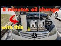 Oil change mercedes c300 from 2008 to 2014