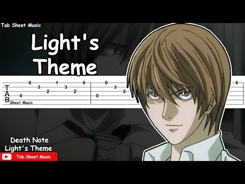 Death Note OST - Light's Theme Guitar Tutorial