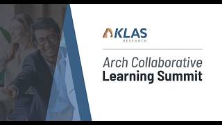KLAS Arch Collaborative Learning Summit 2026