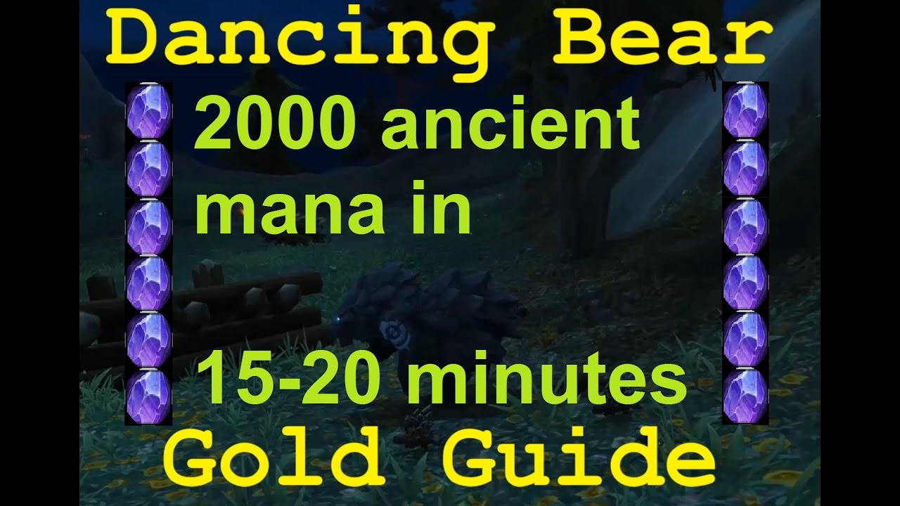 Ancient Mana Best Spot To Farm 2000 In 15 20 Minutes Wow Legion Youtube