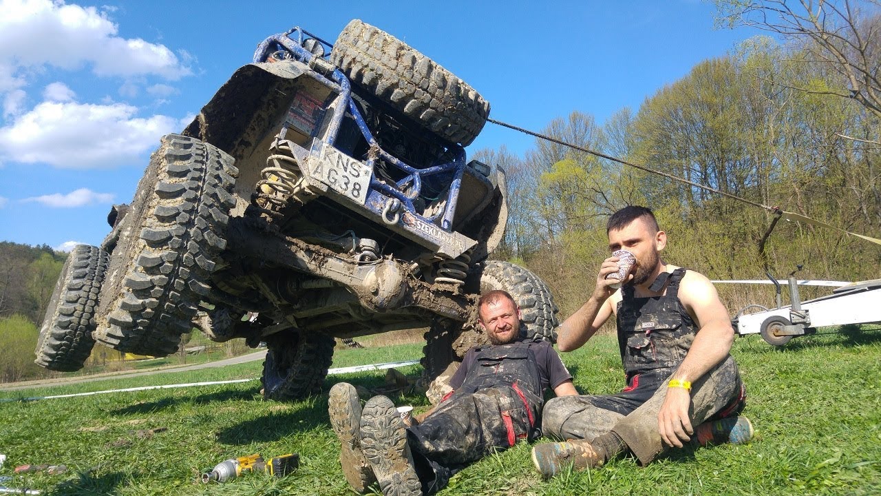 extent Dzik V8 & Szekla4x4 - ZWIASTUN Poland Trophy Dynów 04.2018 - Stojowski, Cebula