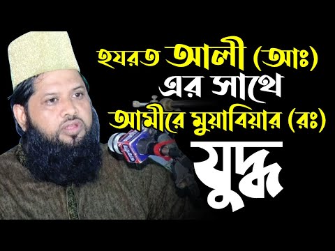 হযরত আলী (আঃ) এর সাথে আমীরে মুয়াবীয়ার (রাঃ) যুদ্ধ। ওমাইর রেজভী । Abul Hasan Omair Razvi | bangla waz