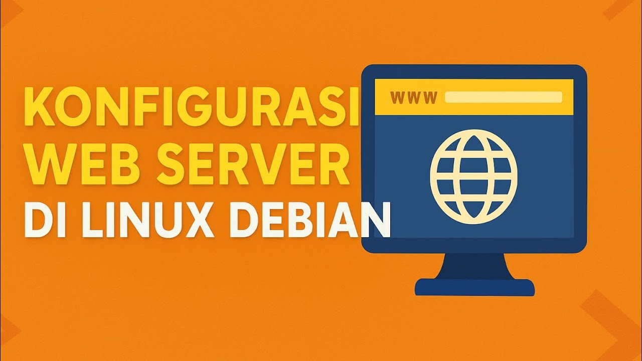 Konfigurasi Web Server di Linux pada VMWare - YouTube