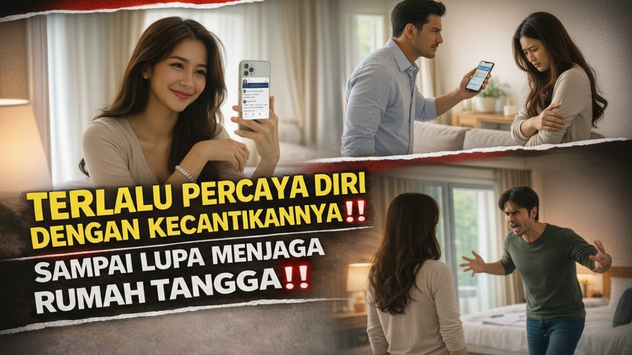 Terlalu Percaya Diri Dengan Kecantikannya ‼️ Sampai Lupa Menjaga Rumah Tangga ‼️