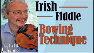 Irish fiddle Bowing technique