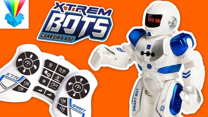 Xtrem Bots - Robbie, Jouet Robot Enfant Télécommandé Programmable, Jouets  Garçons Interactif Intelligent, Jouet Garcon 5 Ans Ou Plus, Jeu Educatif :  : Jeux et Jouets