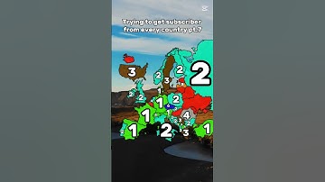 Trying to get subscriber from every country pt.7 #europe #guessthecountrybythepicture #map #mapper