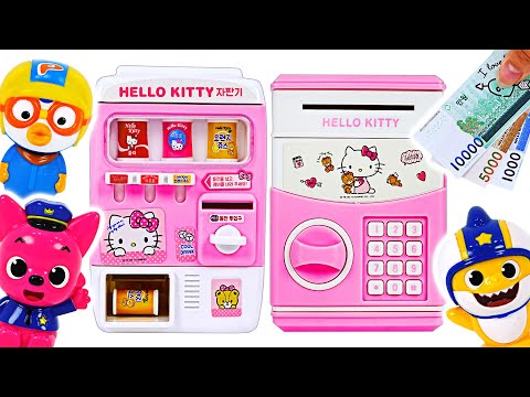 The <strong>bad</strong> guy ruined the Kitty safe! Go! Baby shark &amp;amp; PinkFong  Police <strong>car</strong>! | PinkyPopTOY