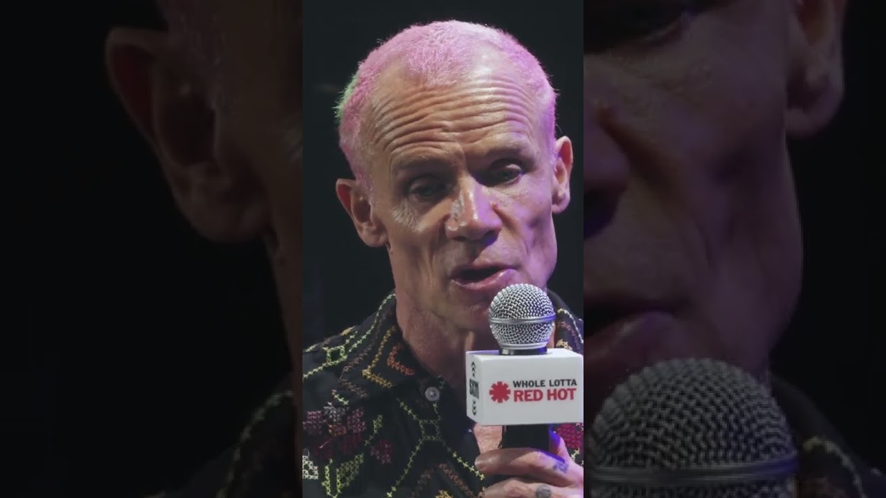 Flea & Red Hot Chili Peppers Improvise More Often Than You Think #shorts #redhotchilipeppers