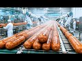 Inside a Modern Sausage Factory: From Raw Meat to Juicy Grilled Sausages (The Whole Process)
