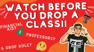 Should You Drop a Class??| TTU Vlog Squad
