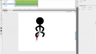 Flash CS4: Animate Stick Figure With Bone Tool