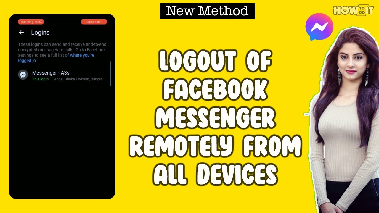 How to Logout of Facebook Messenger Remotely from All Devices 2024