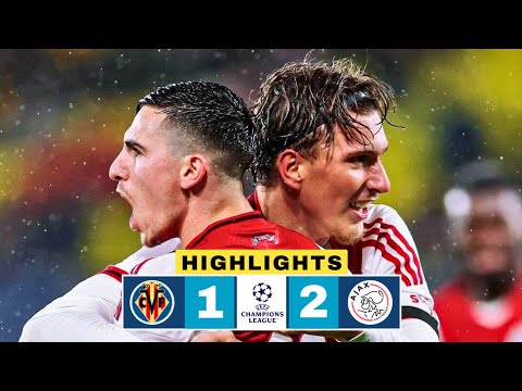hotbet777 x HANABI188 - Villarreal vs Ajax 1-2 Highlights | Oscar Gloukh Freekick | UCL 2025-26 | Oliver Edvardsen Goal