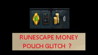 Runescape RS3 Money Pouch glitched News