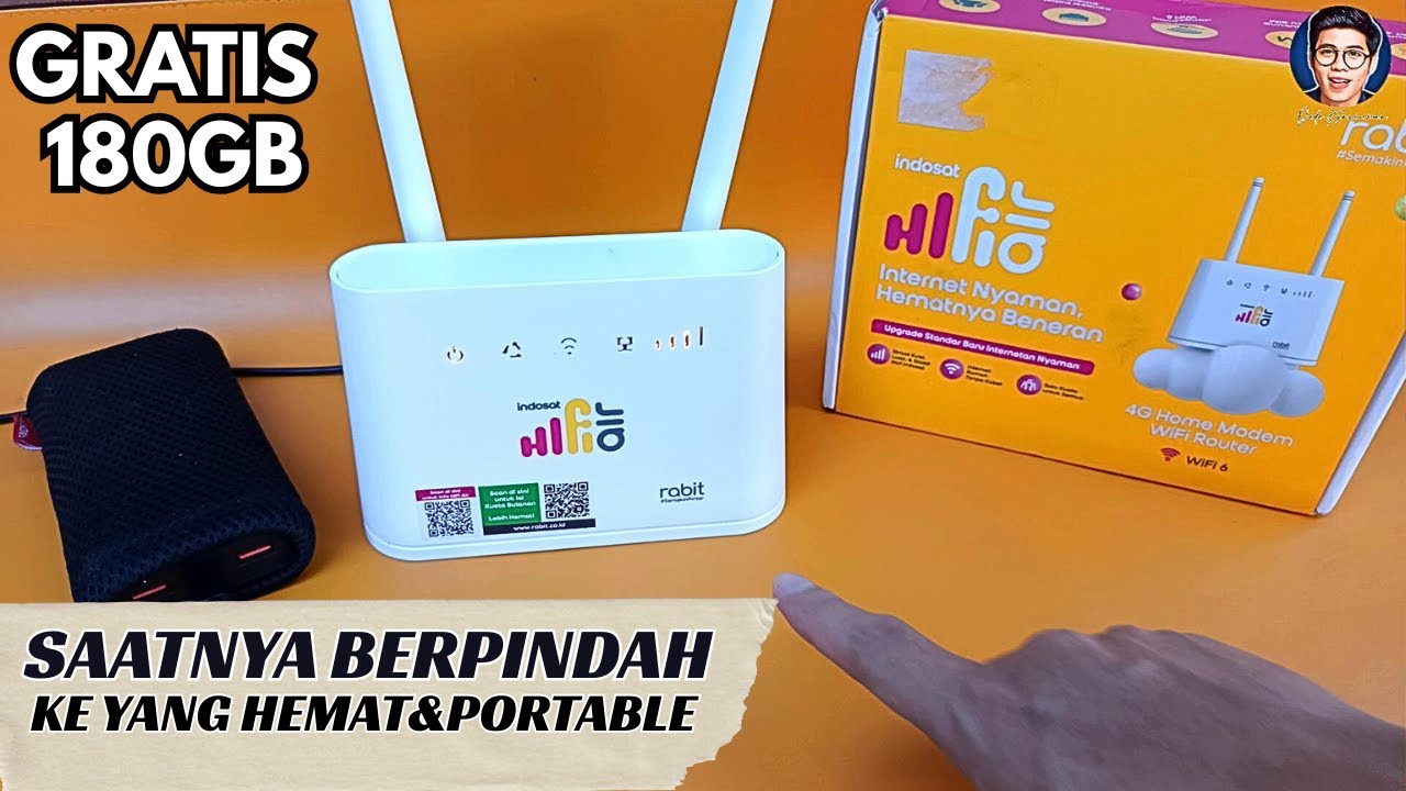 GAK PERLU PASANG WIFI LAGI! INTERNETAN HEMAT! BISA DIBAWA-BAWA! Review ...