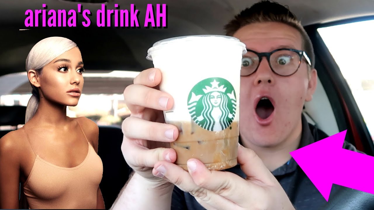 Trying Ariana Grandes New Starbucks Drink Caramel Cloud Macchiato