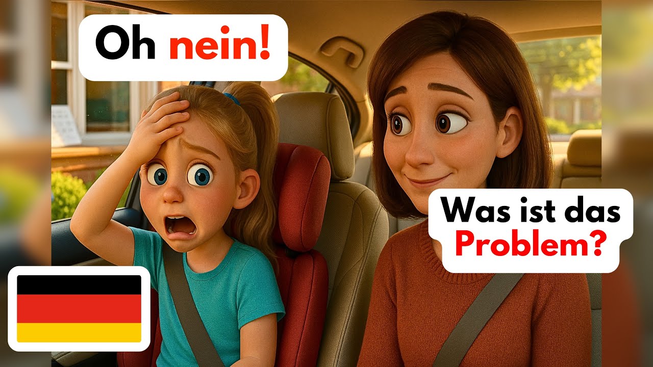 🇩🇪 Освойте Разговоры при Отправке Дочери в Школу | A1-A2 | Учите Немецкий