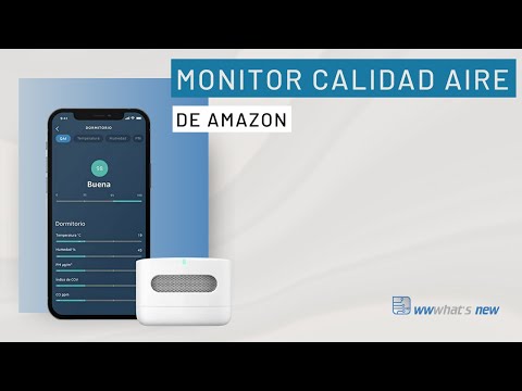 Monitor de calidad de aire de Amazon
