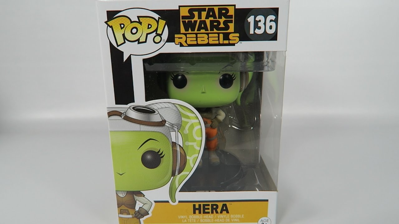 Bundled with Pop Box Protector Case Hera #136 Vinyl Figure Funko Pop Star Wars Rebels Bundled with Pop Box Protector Case Hera #136 Vinyl Figure Funko Pop Star Wars Rebels
