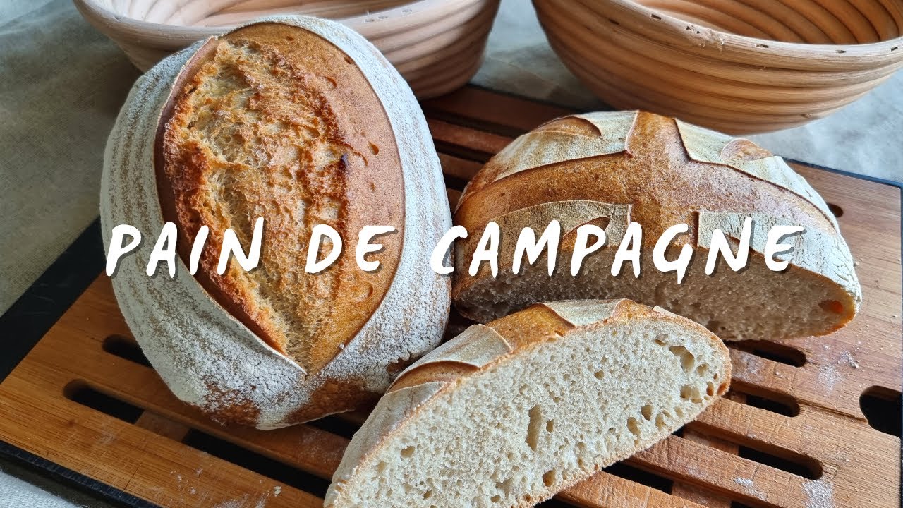 Pain de campagne: ma recette de pain de campagne facile à la maison !