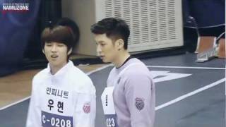 [FANCAM] 120108 Social Butterfly Woo Hyun