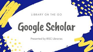 Google Scholar Updated