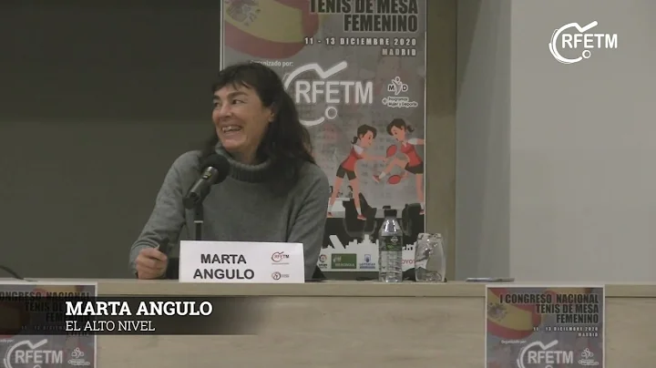 MARTA ANGULO - Congreso Nacional Tenis de Mesa Fem...