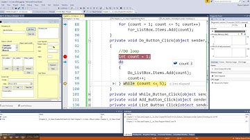 C#   Chapter 5   Looping and Files   Part 6   Count to 5   DO swf