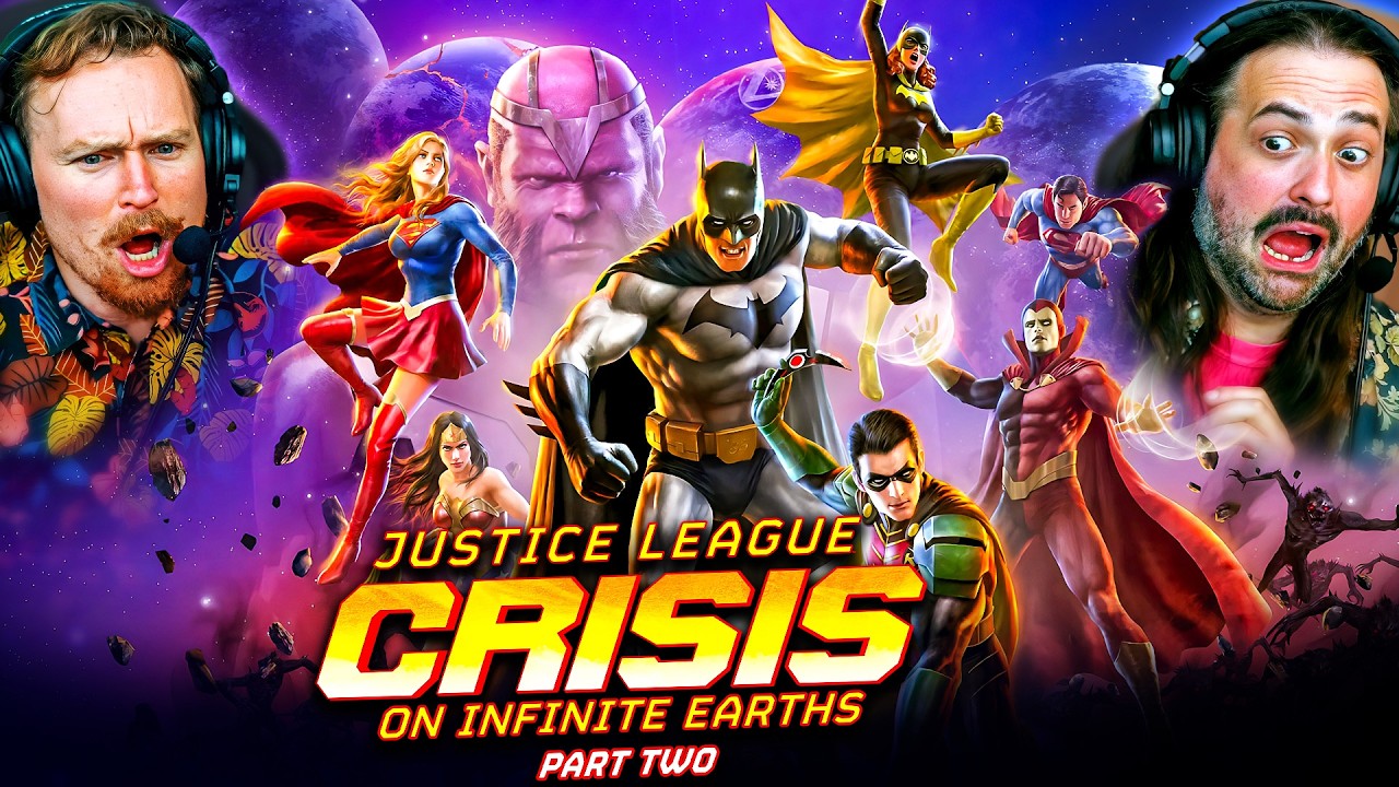 JUSTICE LEAGUE: CRISIS ON INFINITE EARTHS - PART 2 (2024) MOVIE REACTION!! DC Animated | Superman