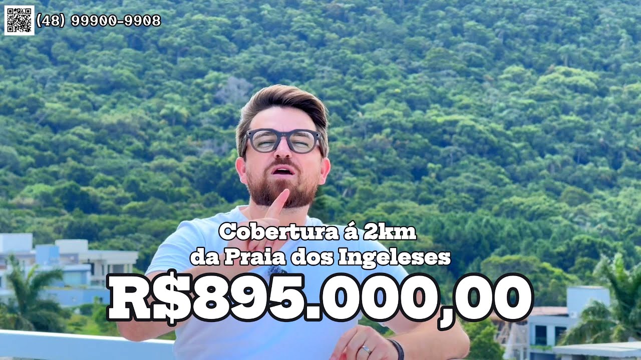 Essa cobertura mobiliada por R$ 895.000 nos Ingleses vale a pena?