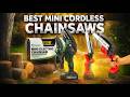 Best Mini Cordless Chainsaws – Top 3 Picks You Must See!