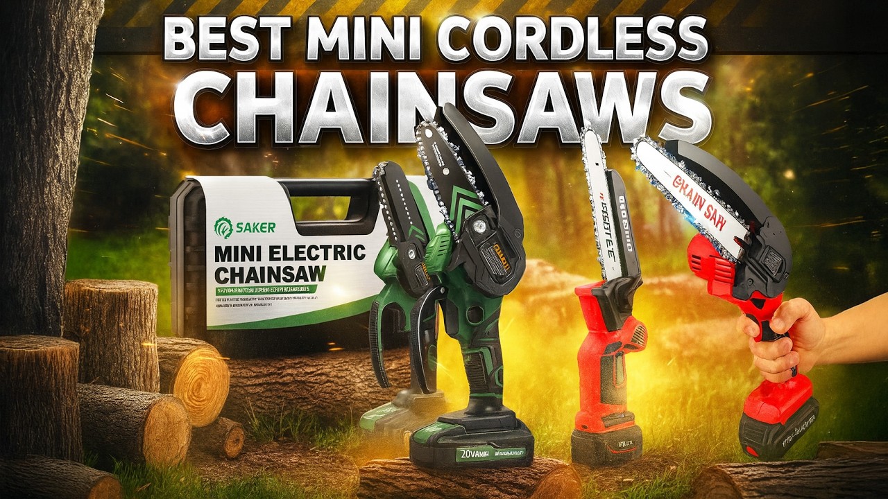 Best Mini Cordless Chainsaws – Top 3 Picks You Must See! - YouTube