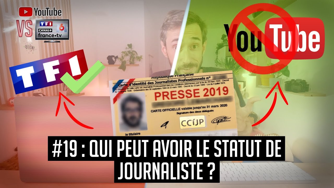 YouTube VS la télé #19 : Un youtuber peut-il être journaliste ?