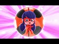 [Miraculous Ladybug Transformation ] Chibi Ladybug & Lucky Charm [FAN MADE]