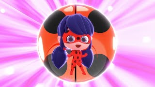 [Miraculous Ladybug Transformation ] Chibi Ladybug & Lucky Charm [FAN MADE]