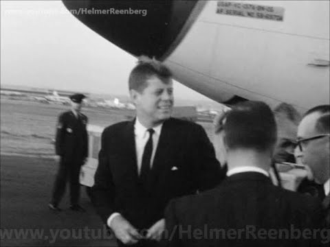 November 18, 1961 - President John F. Kennedy Arrives at Los Angeles International Airport