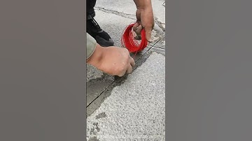 Parking Lots Loop Detector Wire Installing Technique !