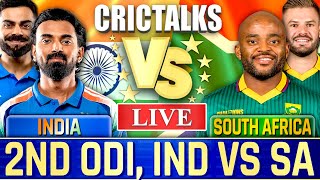 🔴 IND vs SA Live Match Today, 2nd ODI, Live Cricket Scores Commentary, India v South Africa screenshot 4